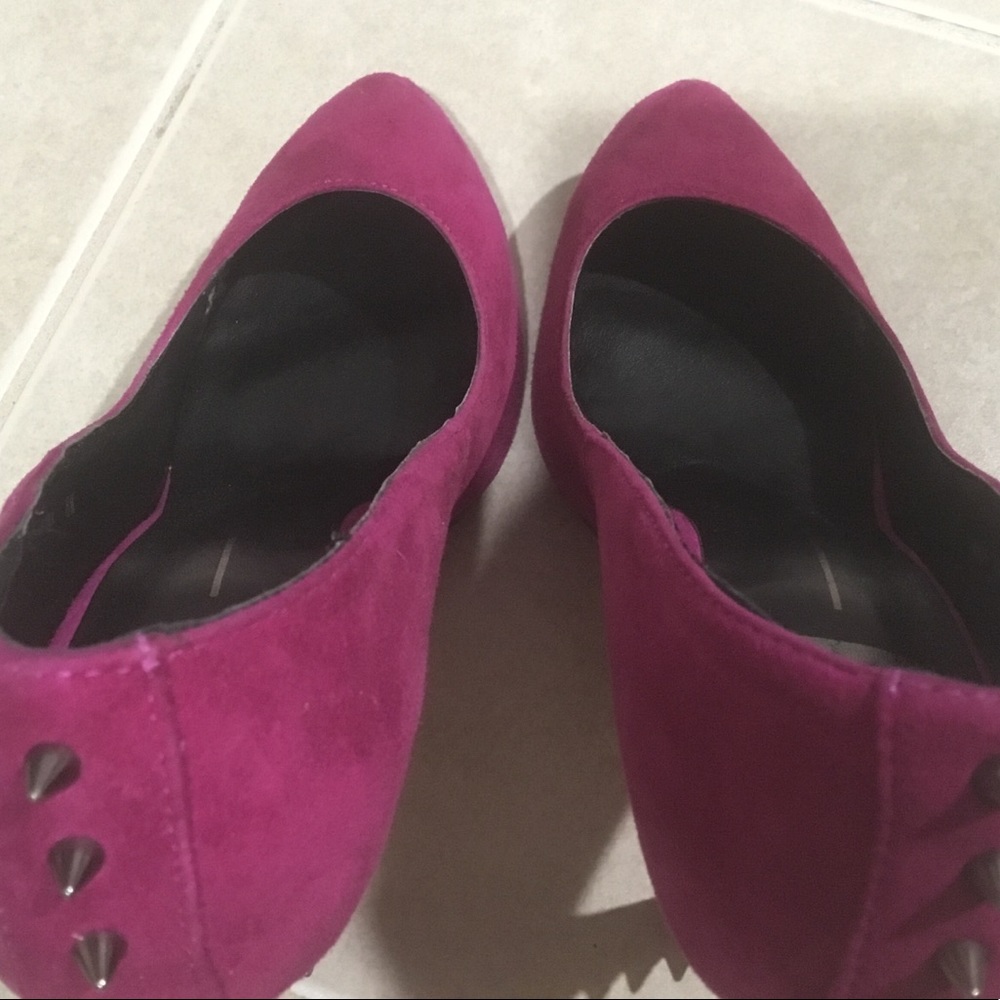 SOLD!!!🤑🎉HP🎉2.12.21🎉Magenta spike platforms 👠 - Picture 4 of 7